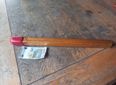French vintage match, advertising piece, 1960s, D18