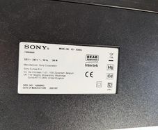 Free Broken 85" Sony TV