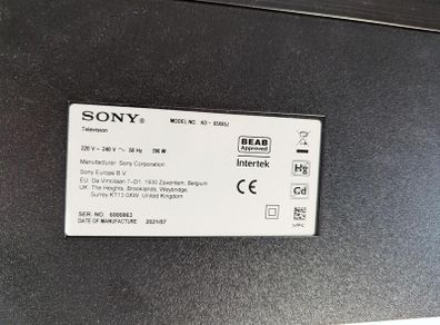 Free Broken 85" Sony TV
