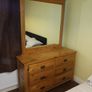 solid wood vanity dresser unit Image 2
