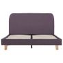 Bed Frame Taupe Fabric 120x190 cm Image 3