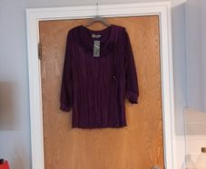 Zara Long Sleeved Top.  S.M - 12.  B.N.W.T.