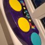 Musical Toy Drum pad & drumsticks Image 3