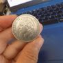 France 1868.5 Francs.90% Silver Crown.Emperor Napoleon 111. Image 5
