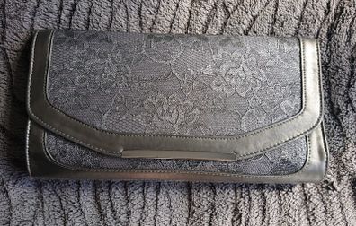 Grey Clutch Bag
