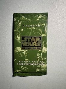 Star Wars Dagobah CCG Revised Edition 9 Card Expansion Pack Decipher - Factory Sealed