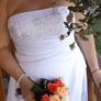 Wedding Dress for sale with free gift UK size 16-18 Image 3