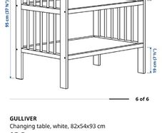 IKEA changing table GULLIVER