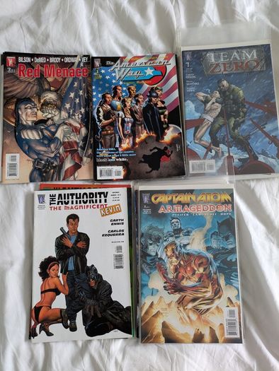 34 Wildstorm Comic Books Complete Sets Deathblow Grifter DC