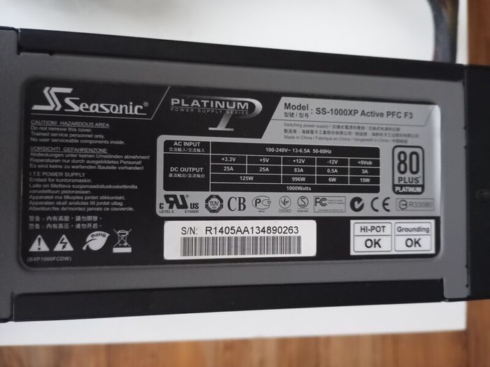 Charger Seasonic