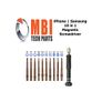 iPhone X XR 11 12 13 Pro Max 10 in 1 Pentalobe Y Screwdriver Set Opening Tool Image 2
