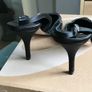 Gina Black Embellished Heels Image 3