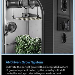 Grow kit (Lights 1000 w LED full spectrum, tent 200 cm x 200cm x120 cm, fan and charcoal filter to remove smells