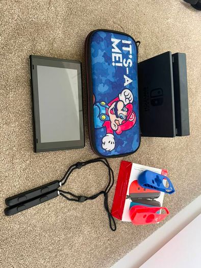Nintendo Switch + 30 Digital Games + Extras Full Bundle