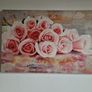 Pink Roses Canvas Image 3