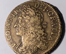 Gunmoney Halfcrown 1690