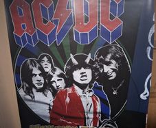 AC DC Poster. AC/DC. Modern Day Re-Print Of Highway To Hell Tour Poster. Collect In Dublin Or Receive Via Post.