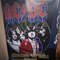 AC DC Poster. AC/DC. Modern Day Re-Print Of Highway To Hell Tour Poster. Collect In Dublin Or Receive Via Post.