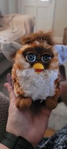 Vintage 1998 Original Furby with Carry Case