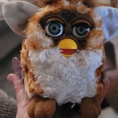 Vintage 1998 Original Furby with Carry Case