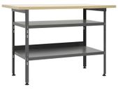 Workbench Grey 120x60x85 cm Steel