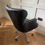 Beautiful Leather Office Swivel Chair Image 4