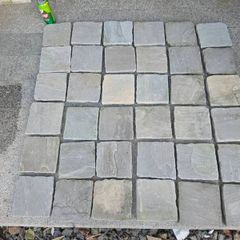 Sandstone Cobble Stone Paving - 204 Square Yards
