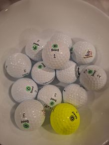 13 SEED Golf balls
