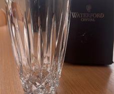 Waterford crystal Lismore 7in Vase