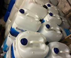 plastic drums