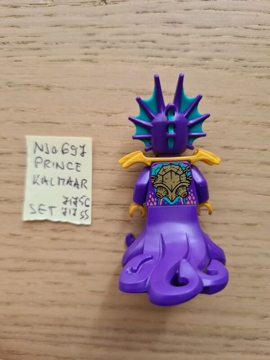 lego njo0697 prince Kalmaar, set ninjago 71756, 71755