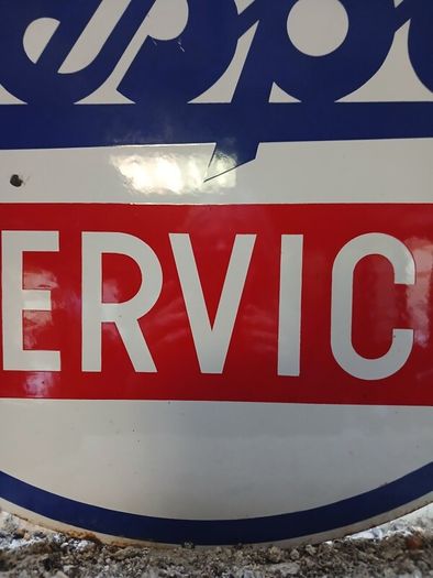 Original vespa dealer sign