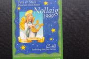 Christmas 1999 Complete Stamp Booklet.Self-adhesive.Mint Never Hinged.MNH.