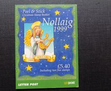 Christmas 1999 Complete Stamp Booklet.Self-adhesive.Mint Never Hinged.MNH.