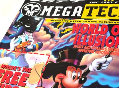 MegaTech Magazine Issue 12 - World of Illusion - 1992