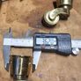 Solid brass casters Image 3