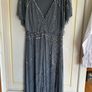 Monsoon Embellished Flutter Sleeve Maxi Dress Image 6