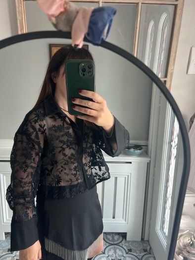 Zara lace blouse. Size XS