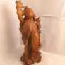 Antique Chinese Rose Wood  Figurine Hand carved sculpture great gift present display decor art deco bird old man Image 3