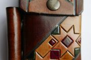 Vintage Leather Cigarette Pouch