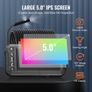 Endoscope Camera with Lights Triple Lens Borescope 1499.6 cm Cable 12.7 cm Screen Image 3