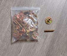 M8 T Nuts and Screws