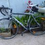 Felt F-LITE 700x25c wheels 21.5 inch frame 2x8 speed comes with holder bottle back bag holder pump light Image 4