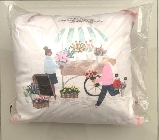 Flower Market Cushion