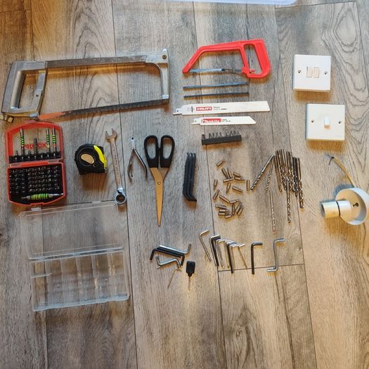 Hand tools + a few bits and random things