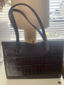 vintage leather bag