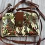 Sakroots Artist Circle Crossbody Purse Wristlet Wallet Clutch SPIRIT DESERT OWL Image 3