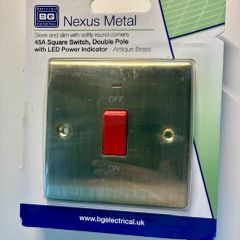 Cooker Switch (Antique Brass) with LED