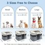 Foldable Pet Playpen, Cat Dog Playpen, Portable Dog Cage Exercise Kennel Crate with Waterproof Oxford, Puppy Pen Indoor Outdoors Pet Tent Fence 80x60x55cm Image 6