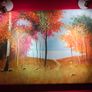Painting Lake Sea Woods Forest scene Li Fang Image 2